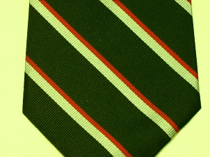 Intelligence Corps silk stripe tie - Click Image to Close